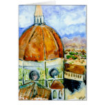 Duomo Florencia Italia Tarjeton