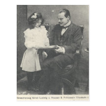 Duque magnífico Ernst L. de Hesse y de Elizabeth # Postales