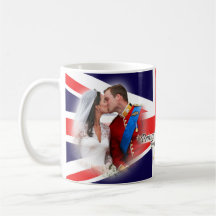 Duque y duquesa de la taza real del boda de Cambri