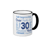 Durante 30 años de trigésimo cumpleaños taza de café