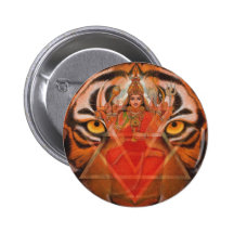Durga y tigre pin