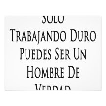 Duro a solas Puedes Ser la Un Hombre De Verda de T Anuncio