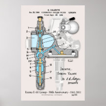 E-61 50.o aniversario 24" x36 " posters