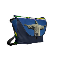 ¡É Brasileiro de Bolsa Mensageiro - de Deus! Bolsa De Mensajería