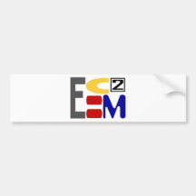 E=MC2 PEGATINA DE PARACHOQUE