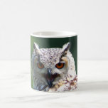 Eagle-búho eurasiático taza de café