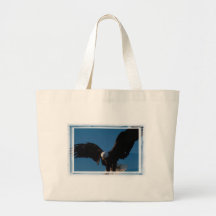 Eagle calvo americano bolsa