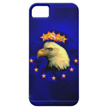 Eagle calvo americano iPhone 5 protector