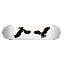 Eagle calvo americano patineta personalizada