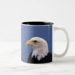 Eagle calvo tazas de café