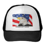 EAGLE CALVO Y BANDERA AMERICANA: CASQUILLO GORROS  