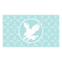 Eagle; Círculos de los azules cielos Tarjetas De Negocios