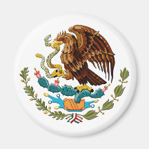 Eagle y emblema de México de la serpiente para los Imán