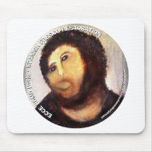 ECCE HOMO SPANISH FRESCO MOUSEPAD