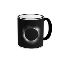 Eclipse total tazas de café