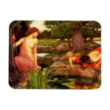 Eco del Waterhouse e imán del narciso