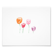 ecología gráfica design.png del garabato del tulip impresiones fotograficas