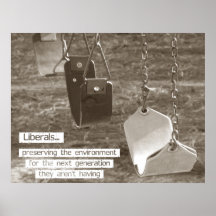 Ecologista liberal poster