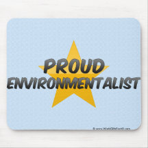 Ecologista orgulloso alfombrilla de ratones