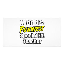Ed especial más divertido del mundo. Profesor Tarjetas Fotográficas