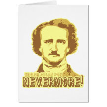 Edgar Allan Poe Felicitación