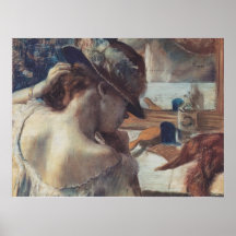 Edgar Degas - en el bailarín de papel del pastel d Impresiones
