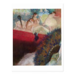 Edgar Degas - en los bailarines de la fan del teat Tarjeta Postal