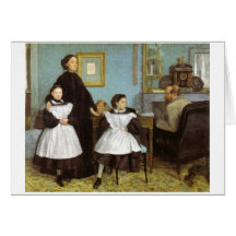 Edgar Degas - familia de Bellelli Felicitaciones