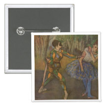 Edgar Degas - Harlequin y Colombine 1884 Pins