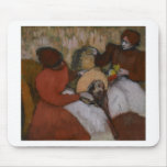 Edgar Degas - la lona del aceite de los sombrerero Alfombrillas De Raton