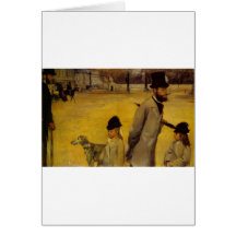 Edgar Degas - lugar de la lona del aceite de Conco Felicitaciones