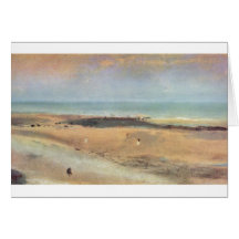 Edgar Degas - pastel de la marea baja 1869-70 de l Tarjetas
