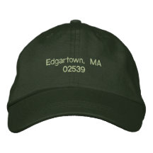 Edgartown, mA                  02539 Gorra De Béisbol