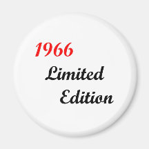 Edición limitada 1966 iman para frigorífico