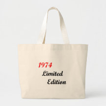 Edición limitada 1974 bolsa