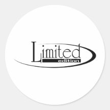 Edición limitada pegatina