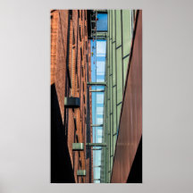 Edificio abstracto impresiones