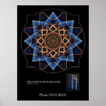 EDIFICIO DE BANCO DE LOS MECÁNICOS POSTER