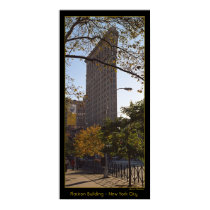 Edificio de Flatiron - New York City posters
