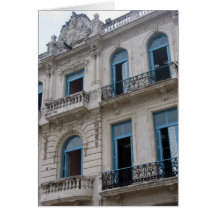 edificio viejo de La Habana Tarjetas