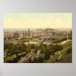 Edimburgo del castillo, Escocia Posters