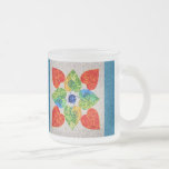Edredón banal de los corazones - bloque #1 tazas de café