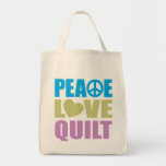 Edredón del amor de la paz bolsas