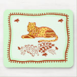 Edredón del leopardo alfombrillas de raton 