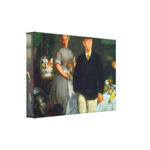 Eduardo Manet - alumerzo Lienzo Envuelto Para Galerias