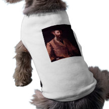 Eduardo Manet - autorretrato con Pallette Camisa De Mascota