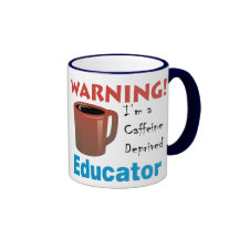Educador privado cafeína tazas