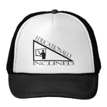 Educativo inclinado gorra