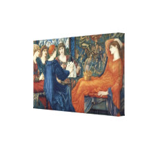 ~ Edward Burne-Jones de Laus Veneris Impresión De Lienzo