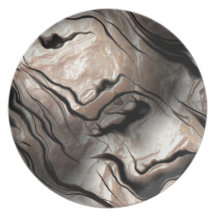 Efecto nacarado opalescente platos para fiestas